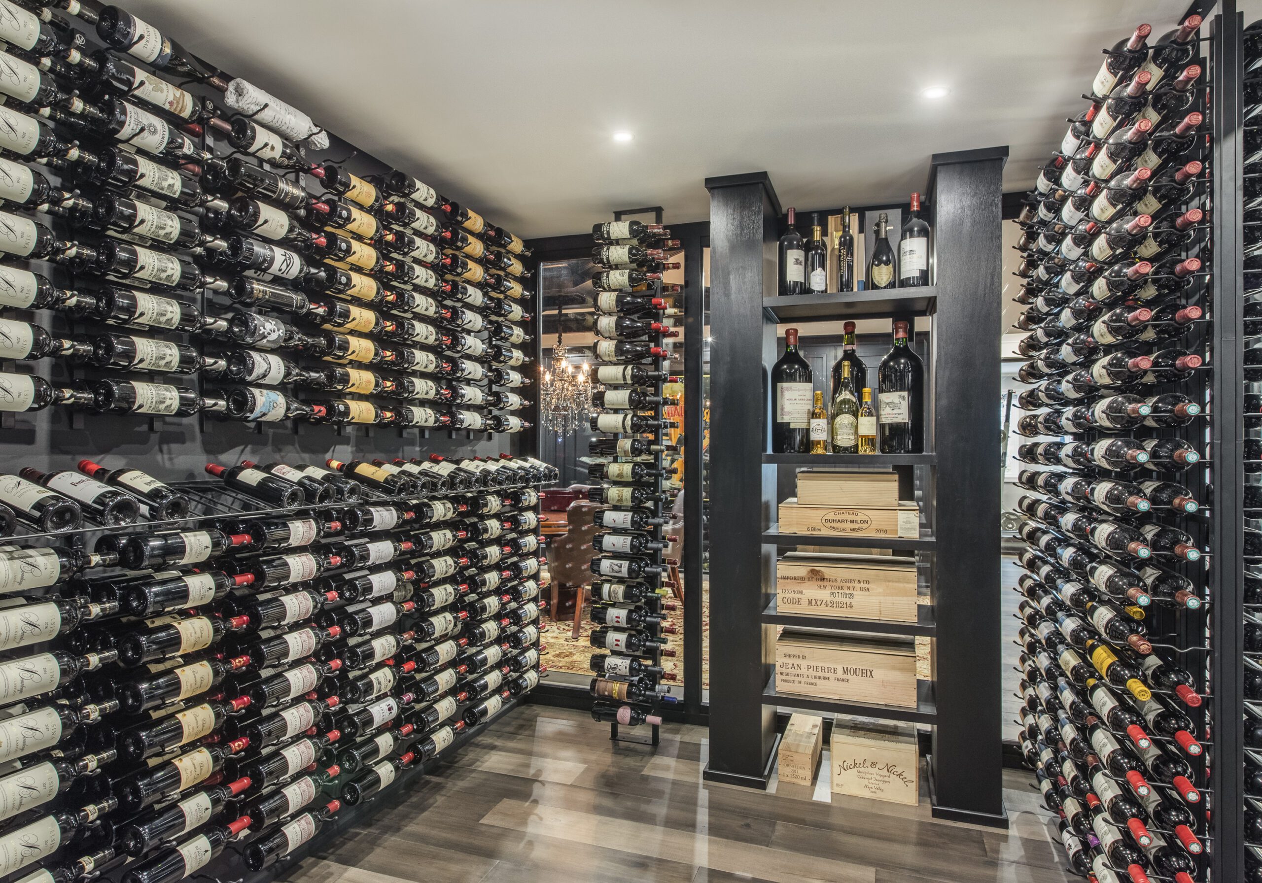 contractor for custom wine cellar